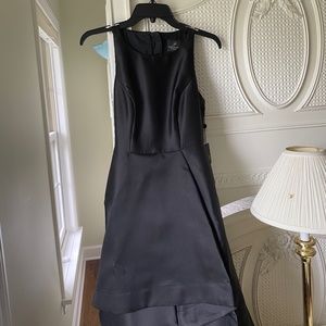 NWT Adrianna Papell highlow, black dress
